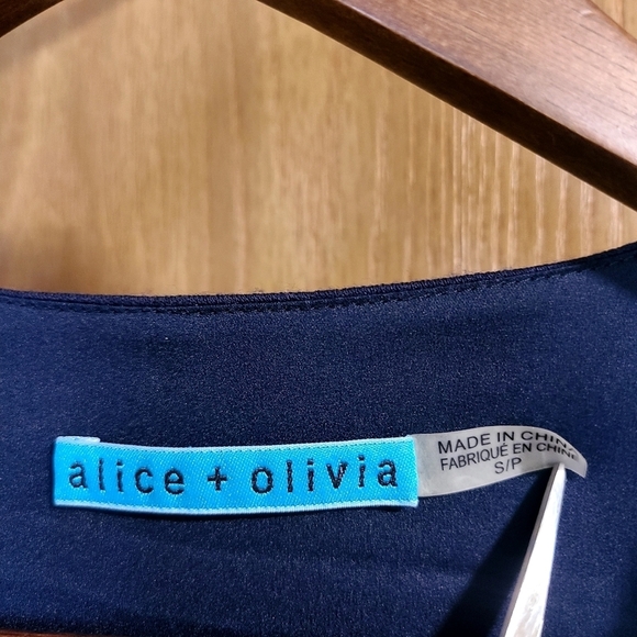 Alice + Olivia Wool Long Sleeve Wrap Maxi Dress - Picture 5 of 7